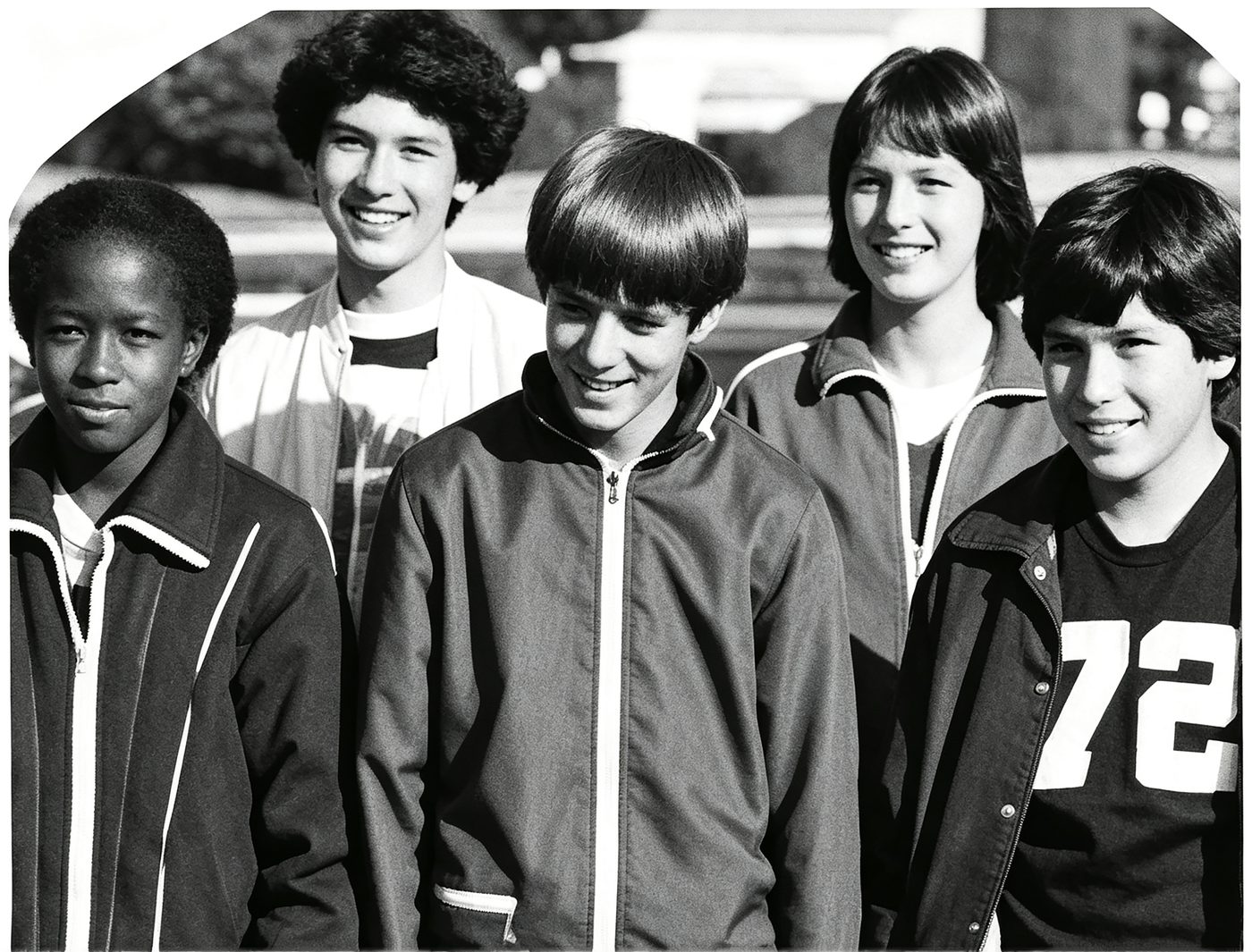 A group of South Hills Academy friends, 1981
