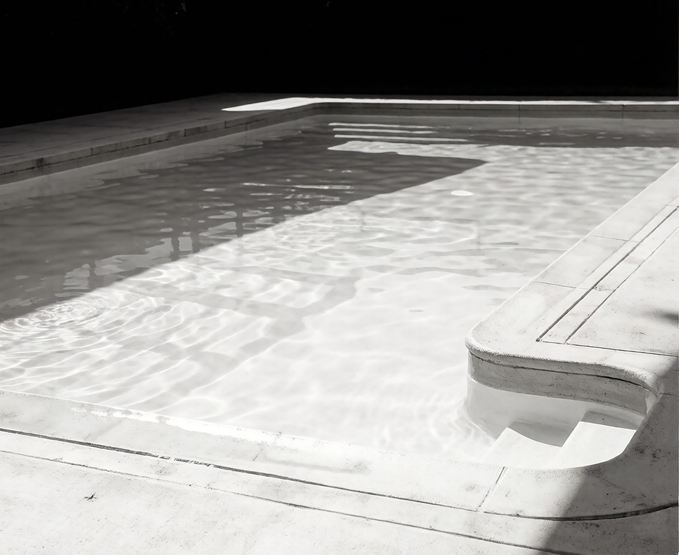 The campus swimming pool at South Hills Academy