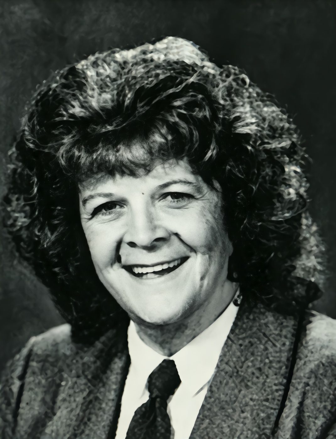 A faculty portrait from the yearbook