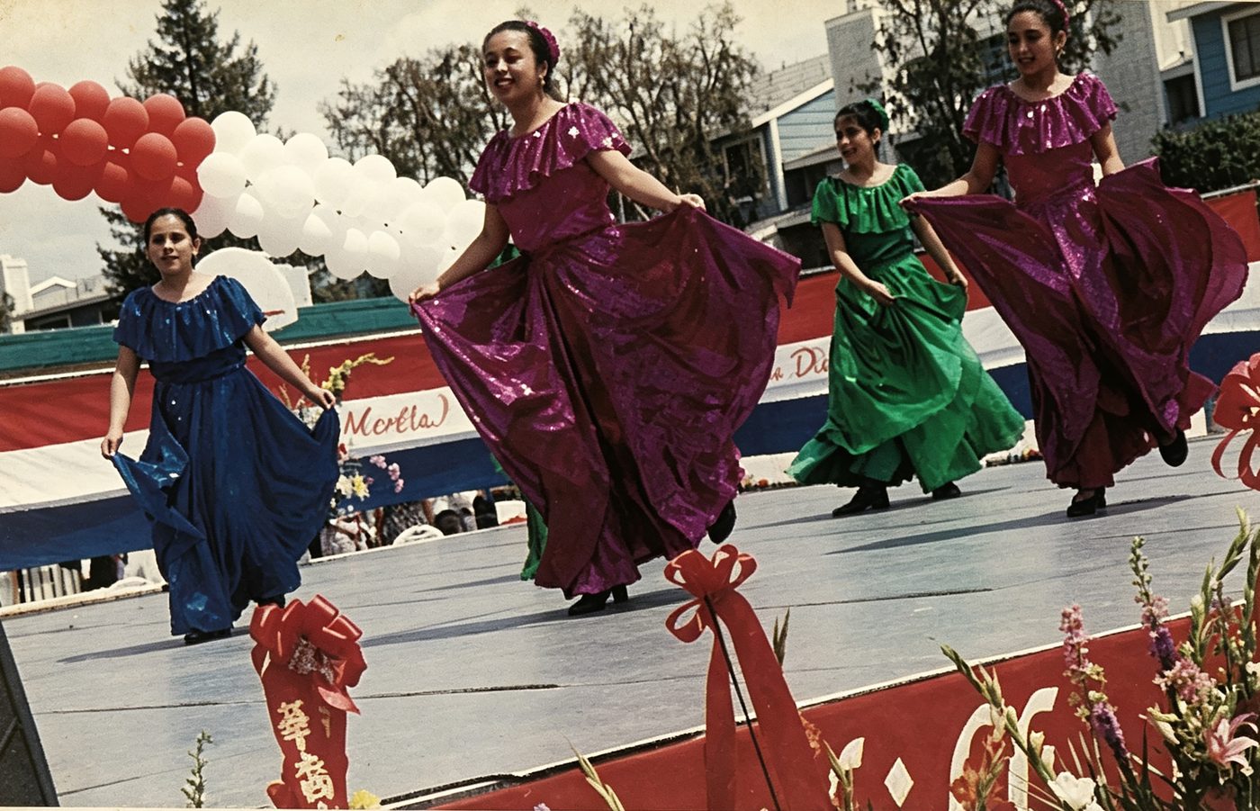 Folklorico dancers perform at the 40th anniversary celebration